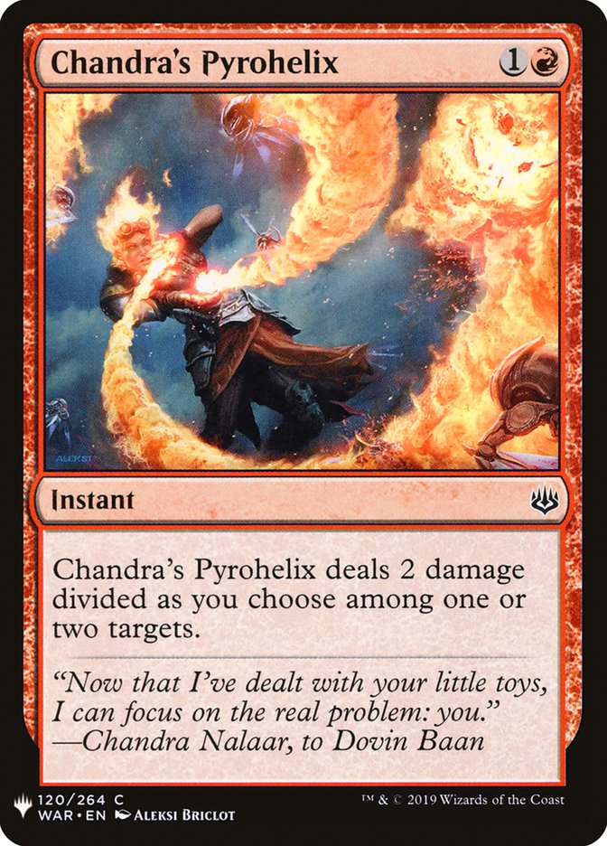 Chandra's Pyrohelix [Mystery Booster] | Exor Games Dartmouth