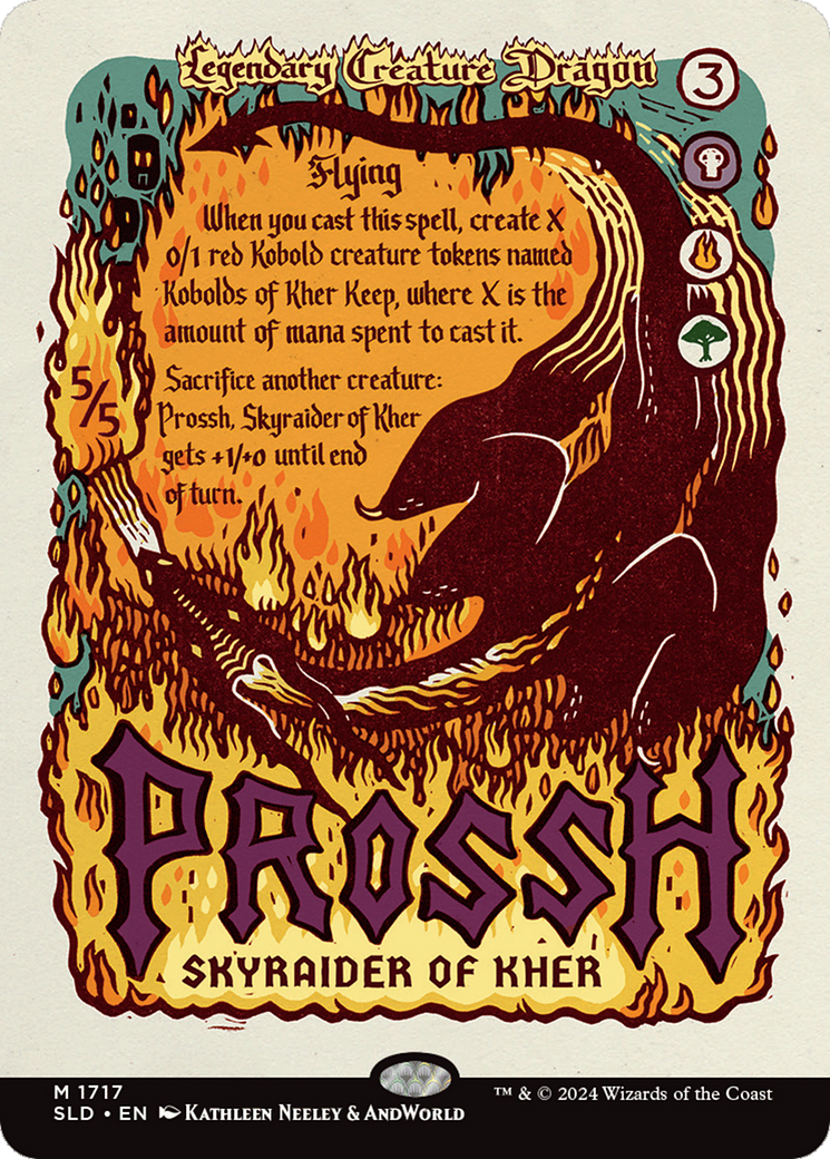 Prossh, Skyraider of Kher (Rainbow Foil) [Secret Lair Drop Series] | Exor Games Dartmouth