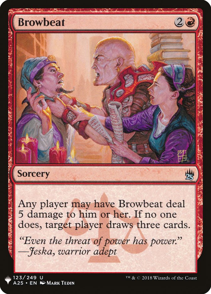 Browbeat [Mystery Booster] | Exor Games Dartmouth