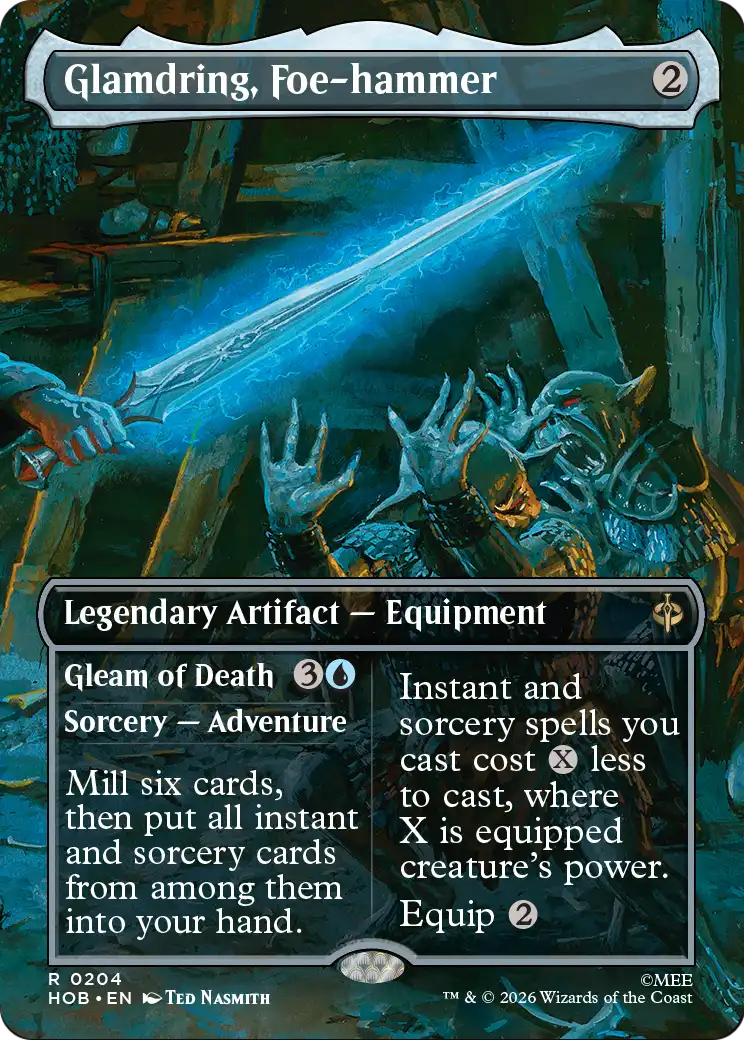 Glamdring, Foe-hammer (Borderless) [The Hobbit] | Exor Games Dartmouth