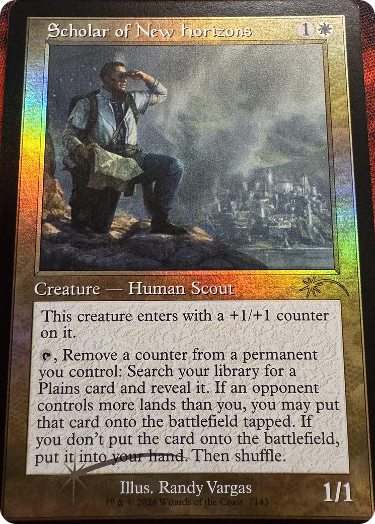 Scholar of New Horizons (Retro Frame) [Secret Lair Drop Series] | Exor Games Dartmouth