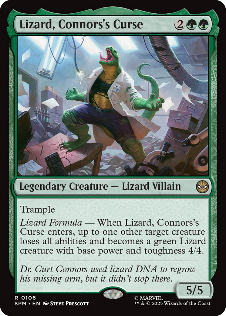 Lizard, Connors's Curse [Marvel's Spider-Man] | Exor Games Dartmouth