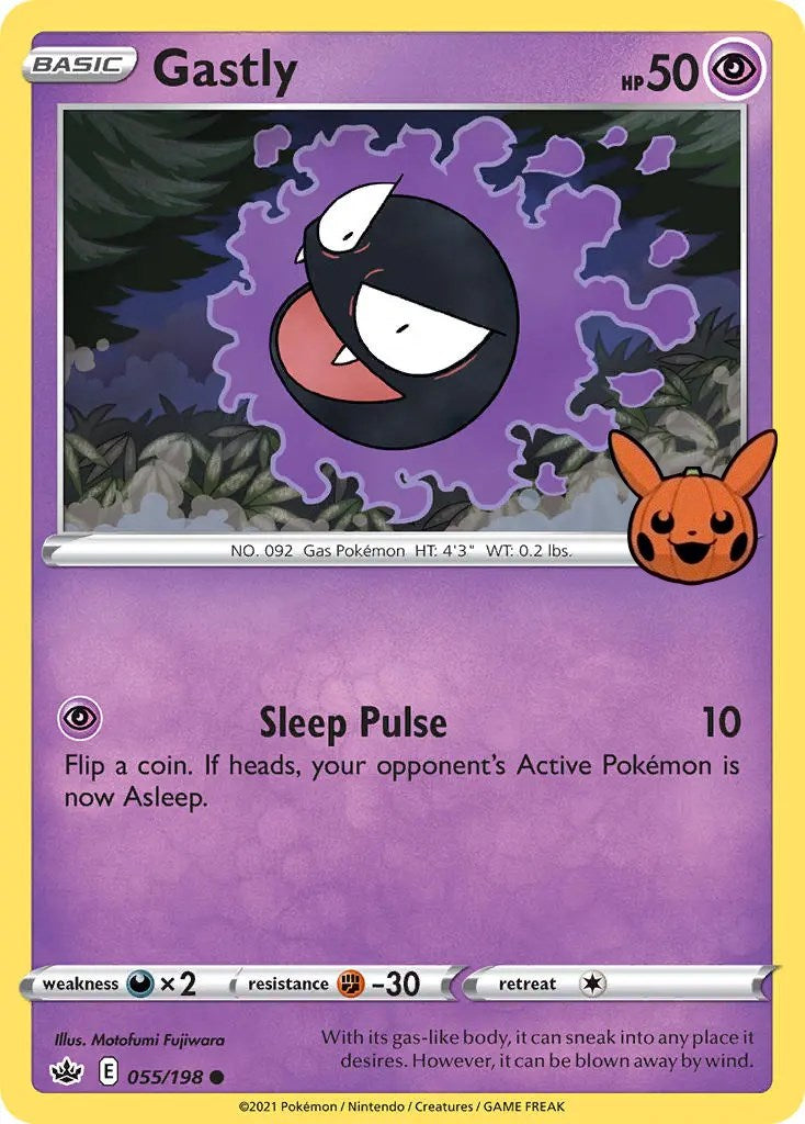 Gastly (055/198) [Trick or Trade] | Exor Games Dartmouth