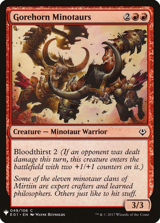 Gorehorn Minotaurs [Mystery Booster] | Exor Games Dartmouth
