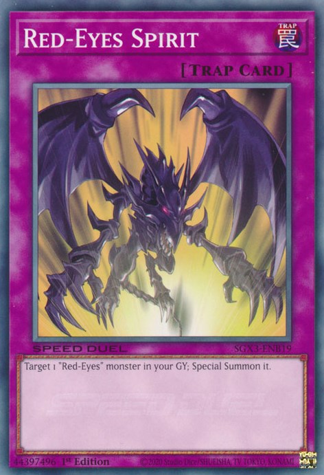 Red-Eyes Spirit [SGX3-ENB19] Common | Exor Games Dartmouth