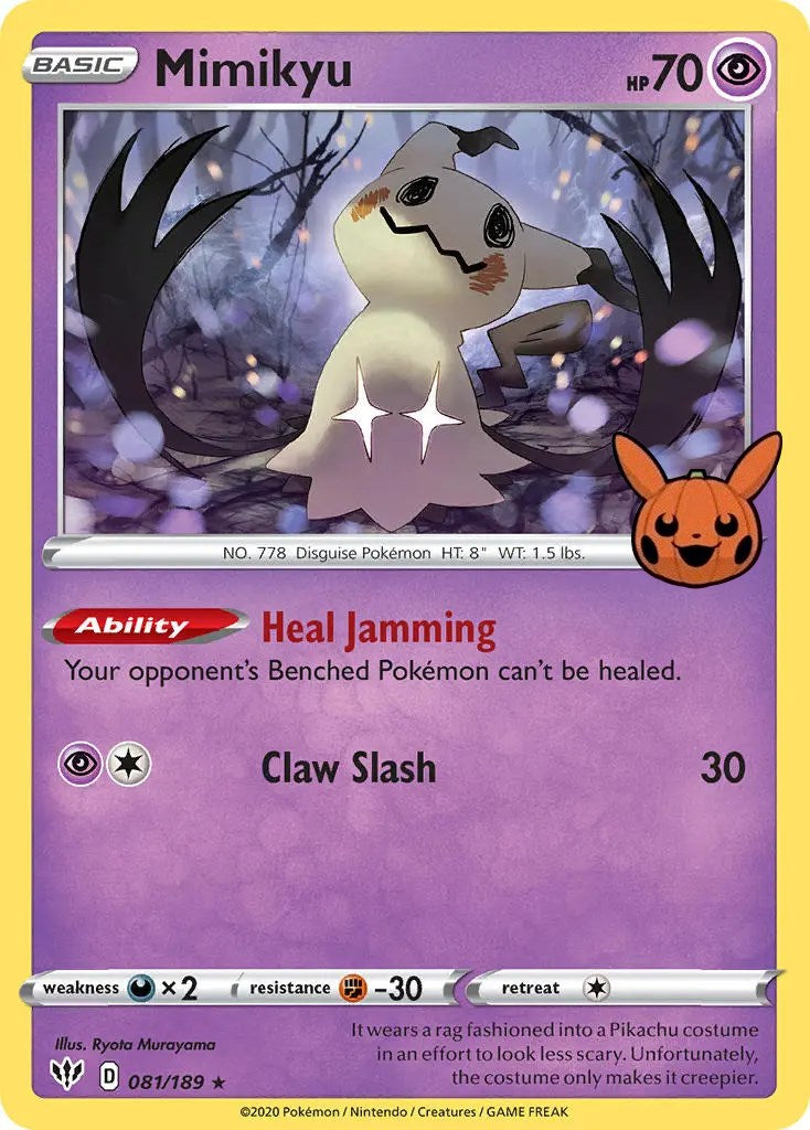 Mimikyu (081/189) [Trick or Trade] | Exor Games Dartmouth