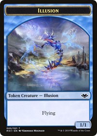 Illusion // Bear Double-Sided Token [Modern Horizons Tokens] | Exor Games Dartmouth