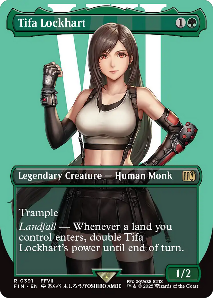 Tifa Lockhart (Borderless) [FINAL FANTASY] | Exor Games Dartmouth