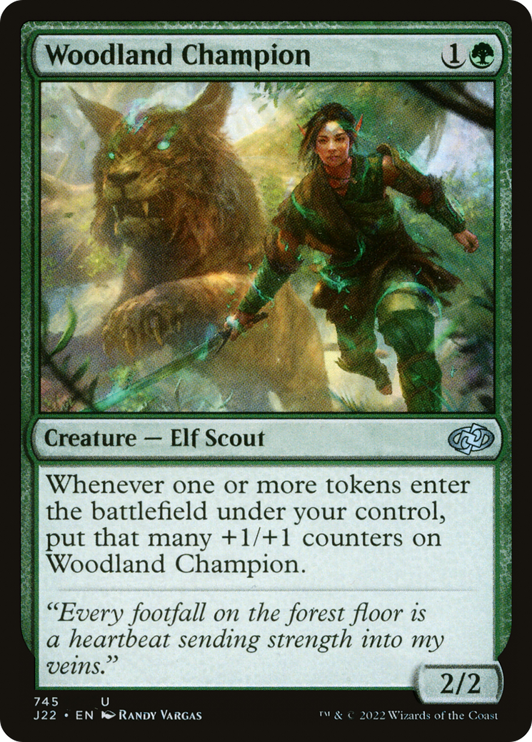 Woodland Champion [Jumpstart 2022] | Exor Games Dartmouth