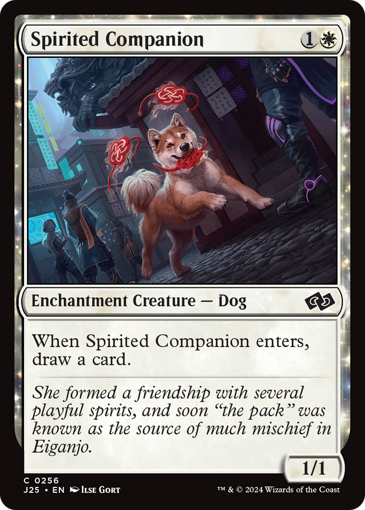 Spirited Companion [Foundations Jumpstart] | Exor Games Dartmouth