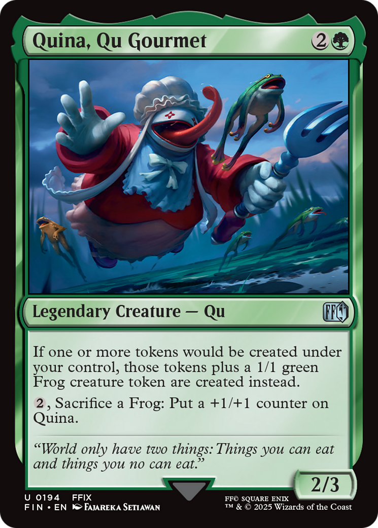 Quina, Qu Gourmet [FINAL FANTASY] | Exor Games Dartmouth