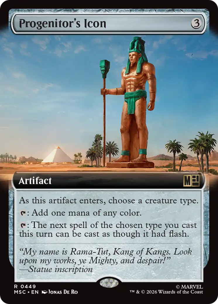 Progenitor's Icon (Extended Art) [Marvel Super Heroes Commander] | Exor Games Dartmouth