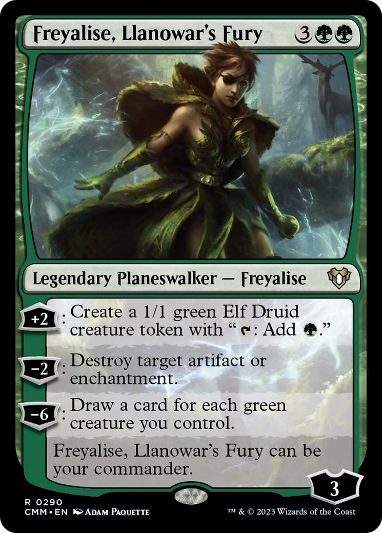 Freyalise, Llanowar's Fury [Commander Masters] | Exor Games Dartmouth