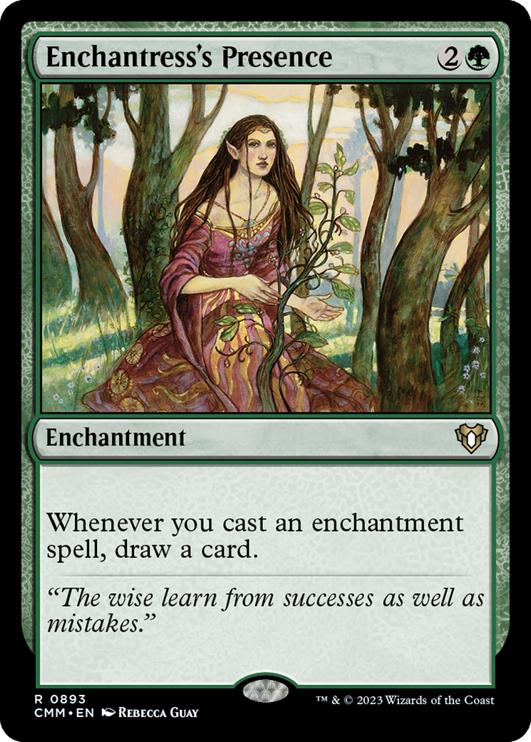 Enchantress's Presence [Commander Masters] | Exor Games Dartmouth