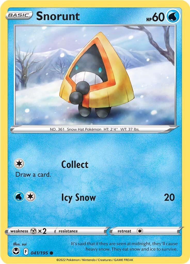 Snorunt (041/195) [Sword & Shield: Silver Tempest] | Exor Games Dartmouth