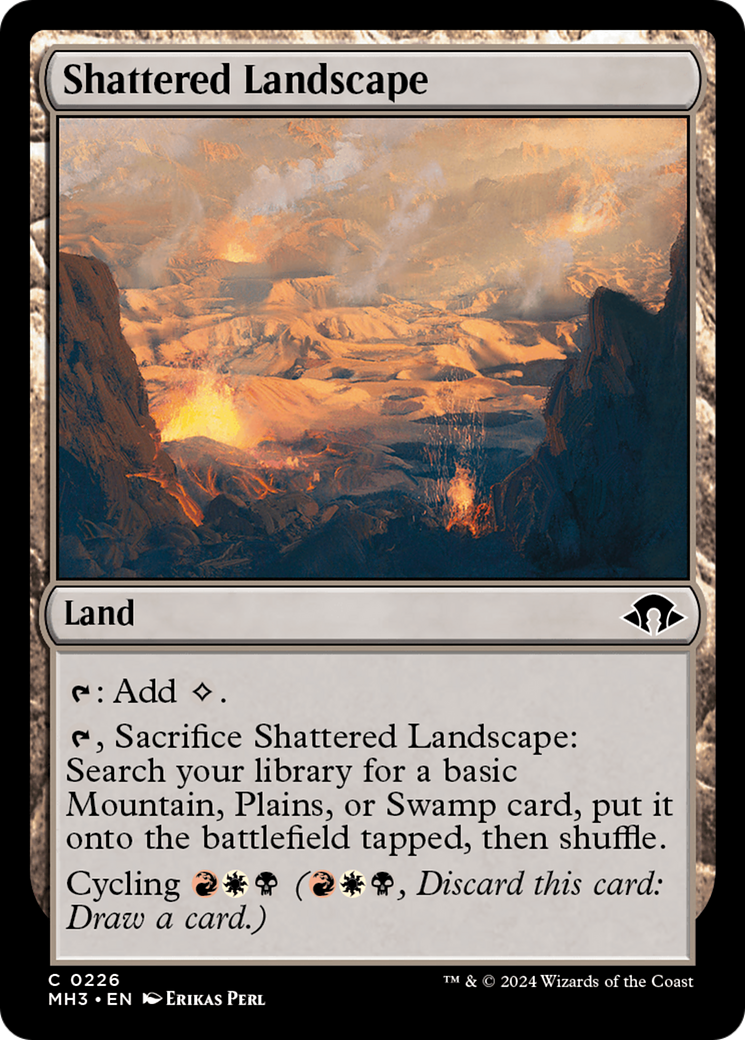 Shattered Landscape [Modern Horizons 3] | Exor Games Dartmouth