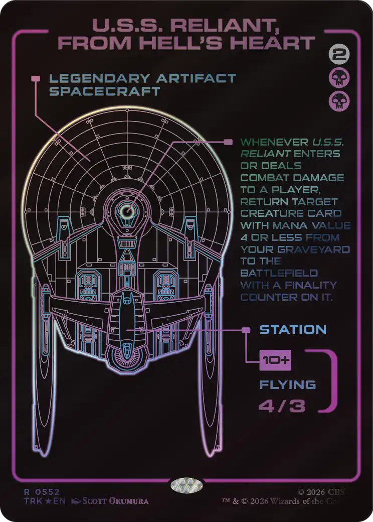 U.S.S. Reliant, From Hell's Heart (Showcase) [Star Trek] | Exor Games Dartmouth