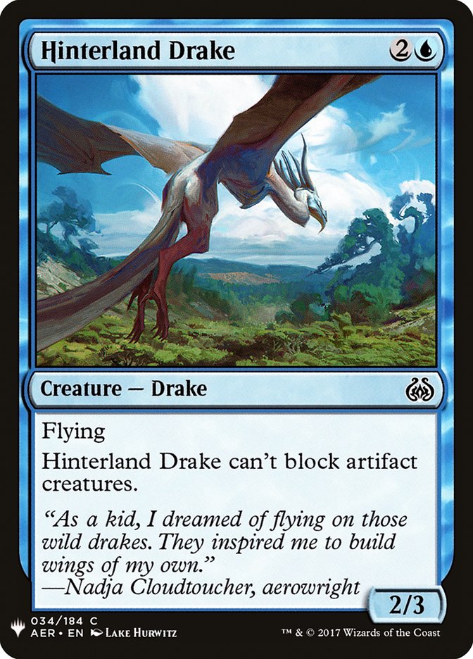 Hinterland Drake [Mystery Booster] | Exor Games Dartmouth