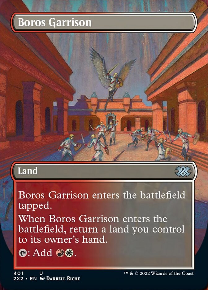 Boros Garrison (Borderless Alternate Art) [Double Masters 2022] | Exor Games Dartmouth