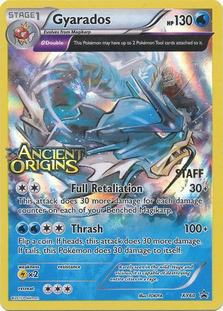 Gyarados (XY60) (Staff) [XY: Black Star Promos] | Exor Games Dartmouth