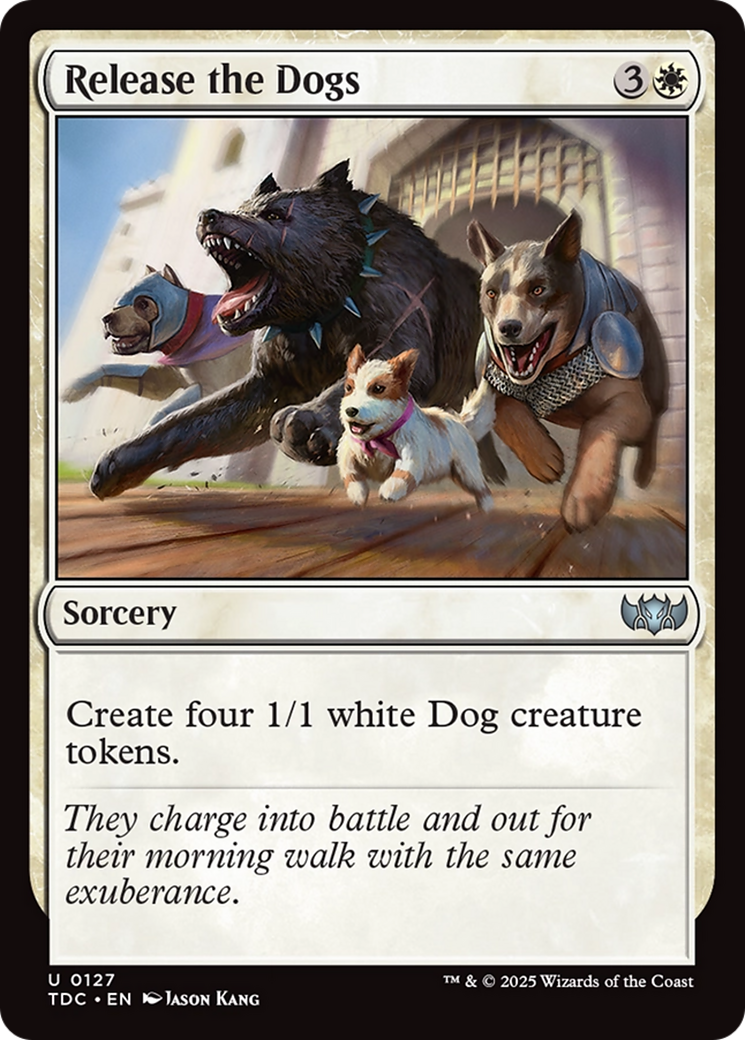 Release the Dogs [Tarkir: Dragonstorm Commander] | Exor Games Dartmouth