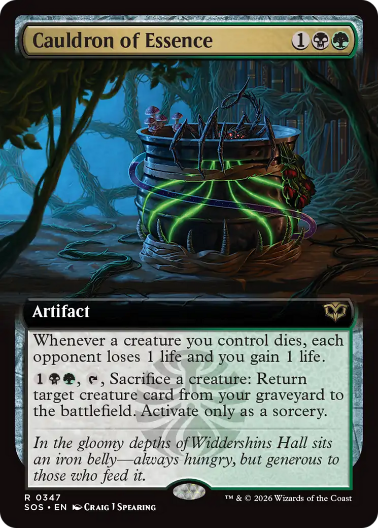 Cauldron of Essence (Extended Art) [Secrets of Strixhaven] | Exor Games Dartmouth