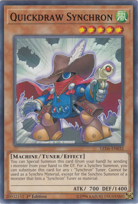 Quickdraw Synchron [LED6-EN032] Common | Exor Games Dartmouth