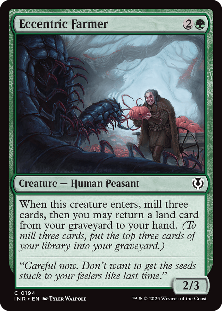 Eccentric Farmer [Innistrad Remastered] | Exor Games Dartmouth