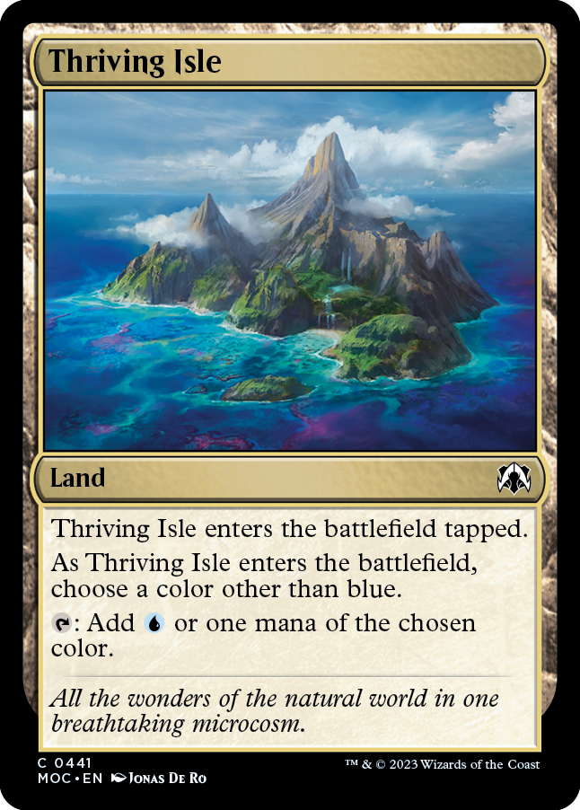 Thriving Isle [March of the Machine Commander] | Exor Games Dartmouth