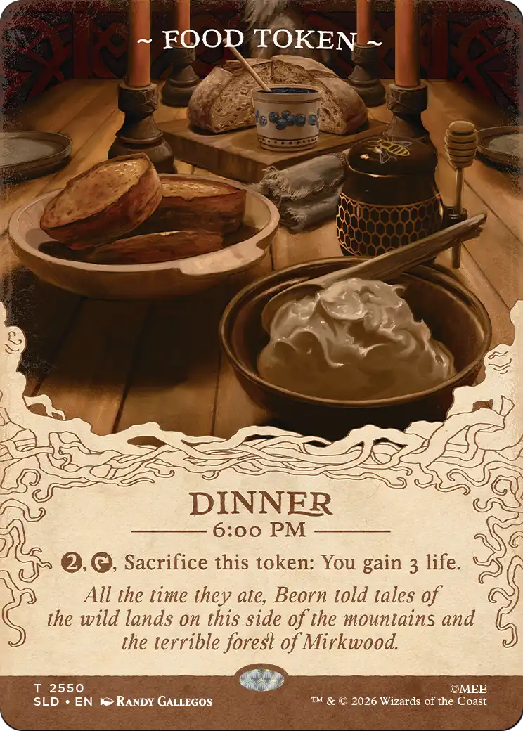 Food Token (2550) [Secret Lair Drop Series] | Exor Games Dartmouth