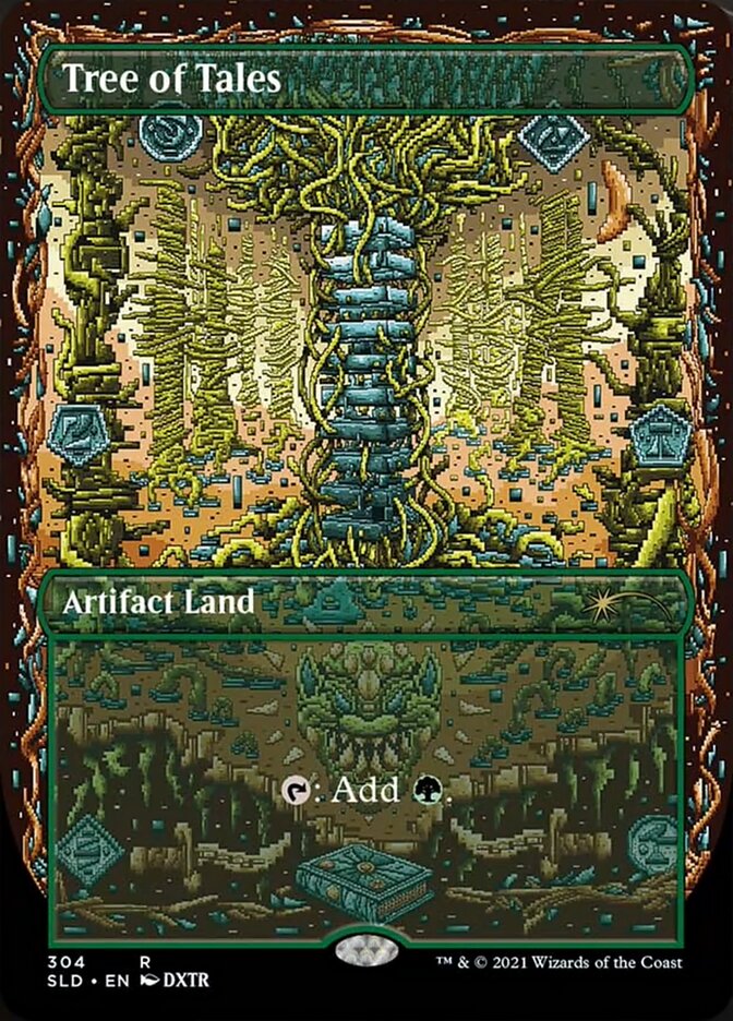 Tree of Tales (Borderless) [Secret Lair Drop Series] | Exor Games Dartmouth