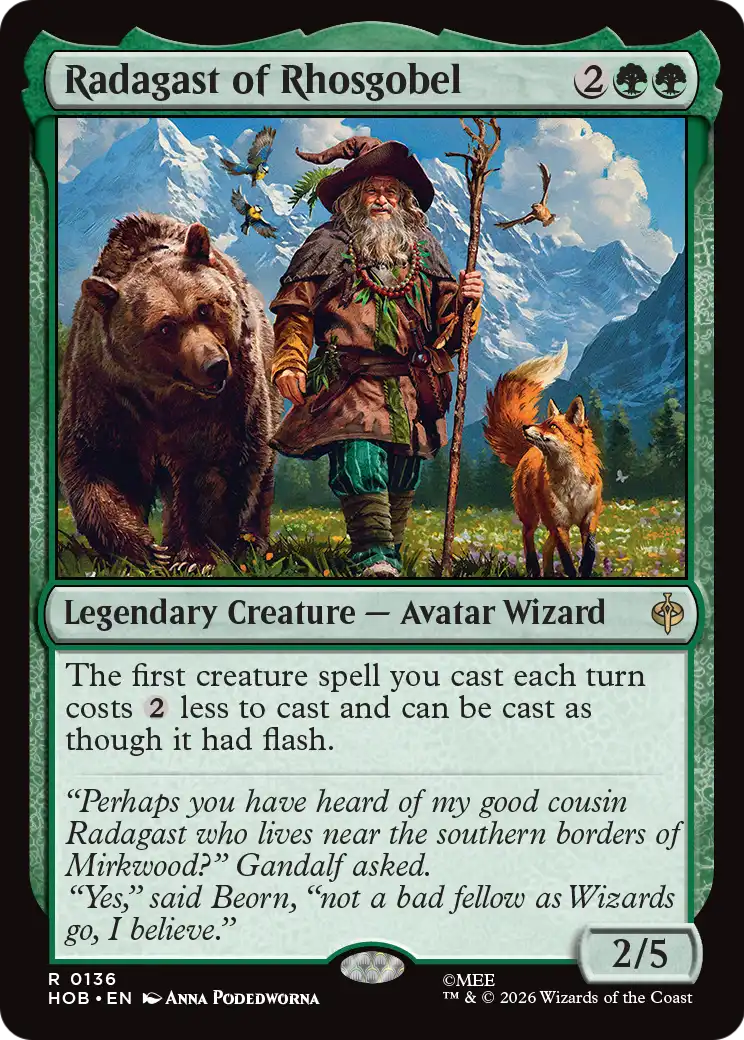 Radagast of Rhosgobel [The Hobbit] | Exor Games Dartmouth
