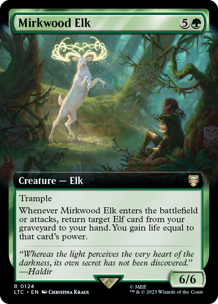 Mirkwood Elk (Extended Art) [The Lord of the Rings: Tales of Middle-Earth Commander] | Exor Games Dartmouth