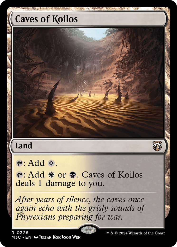 Caves of Koilos (Ripple Foil) [Modern Horizons 3 Commander] | Exor Games Dartmouth