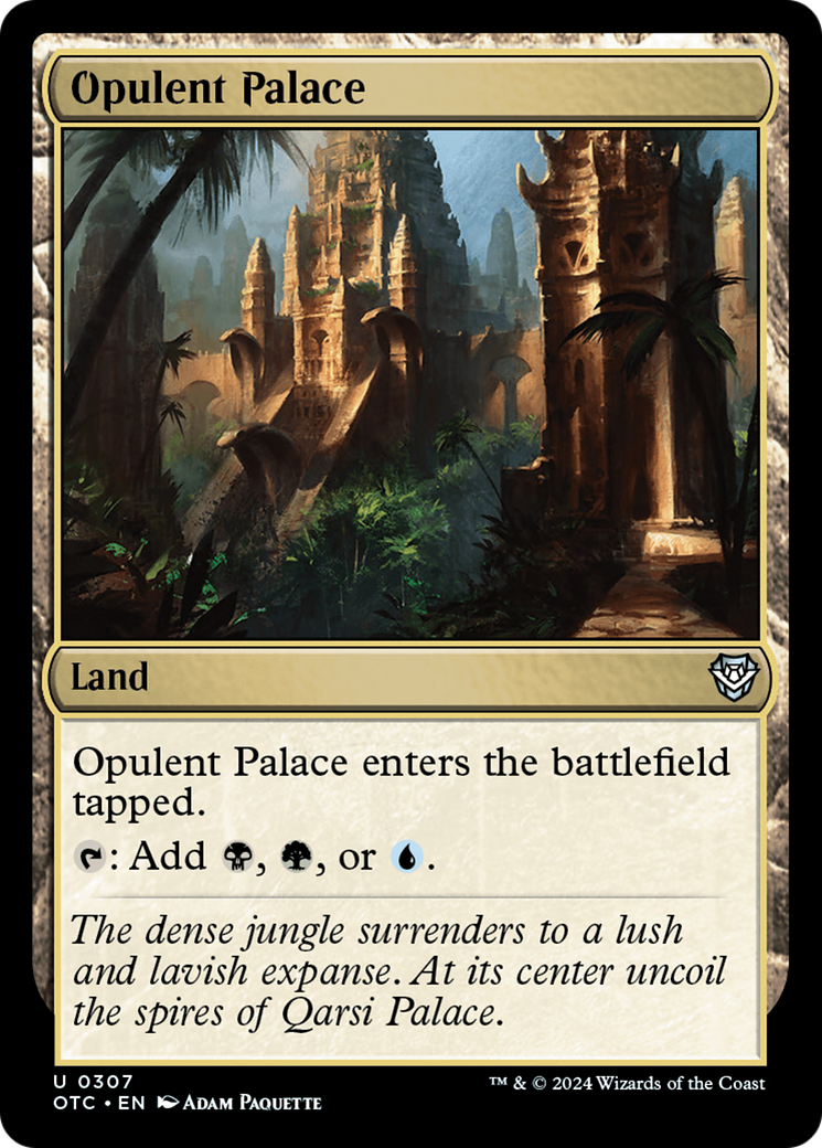 Opulent Palace [Outlaws of Thunder Junction Commander] | Exor Games Dartmouth