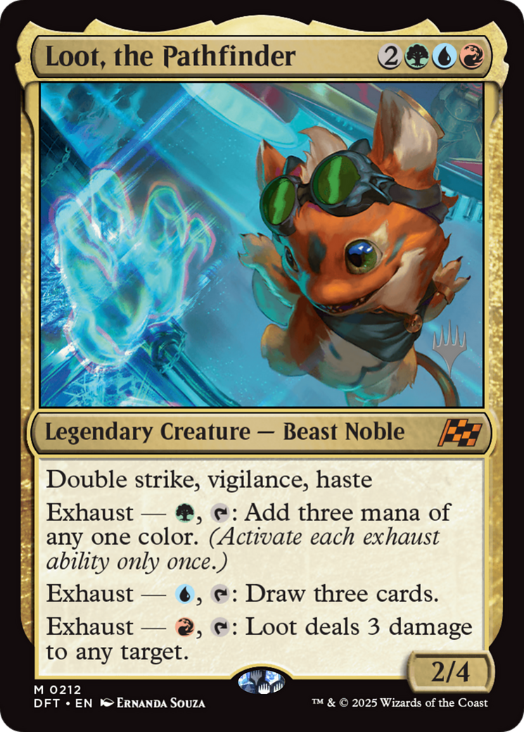 Loot, the Pathfinder (Promo Pack) [Aetherdrift Promos] | Exor Games Dartmouth
