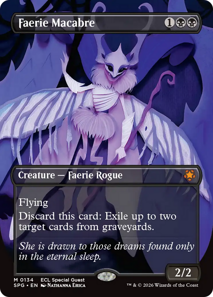 Faerie Macabre (Borderless) [Lorwyn Eclipsed Special Guests] | Exor Games Dartmouth