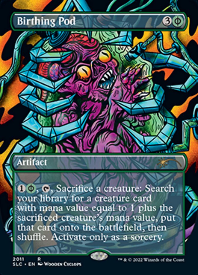 Birthing Pod (Borderless Alternate Art) [Secret Lair Countdown Kit] | Exor Games Dartmouth