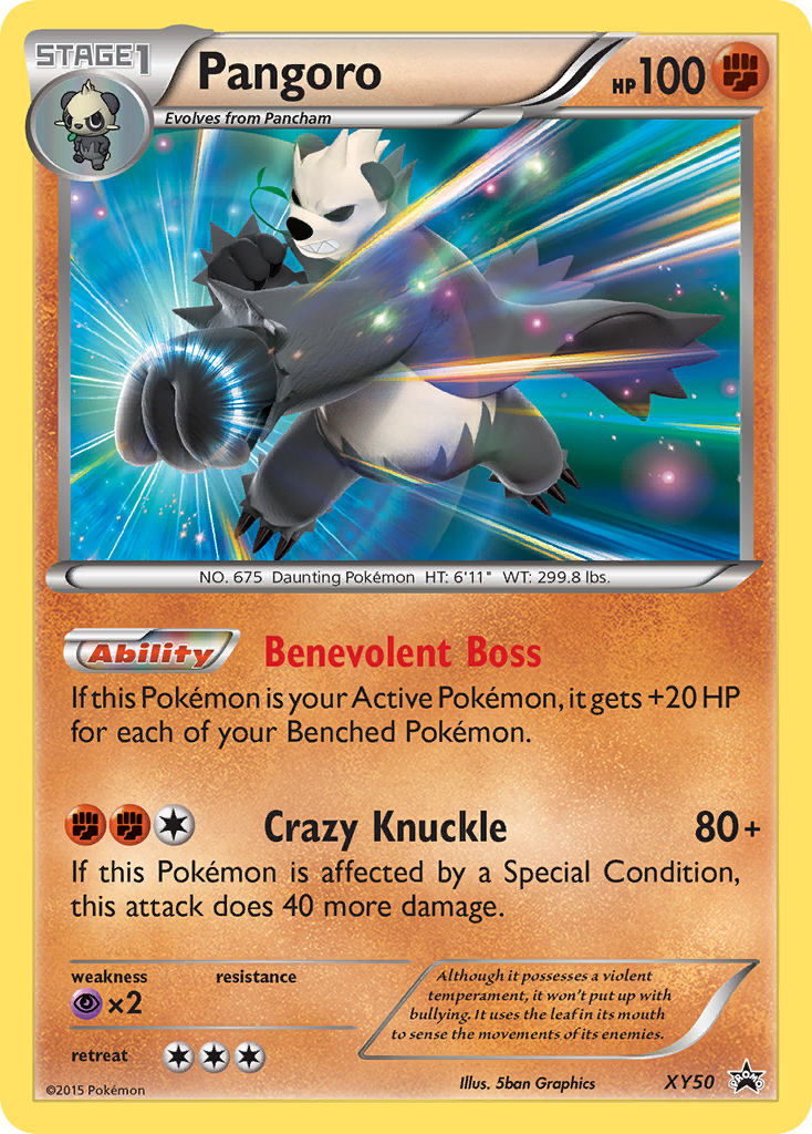 Pangoro (XY50) [XY: Black Star Promos] | Exor Games Dartmouth