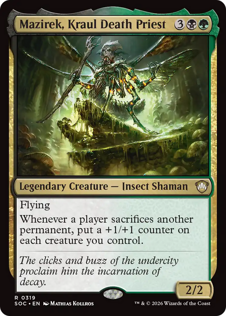 Mazirek, Kraul Death Priest [Secrets of Strixhaven Commander] | Exor Games Dartmouth