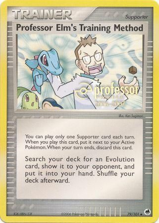 Professor Elms Training Method (79/101) (2006 2007) [Professor Program Promos] | Exor Games Dartmouth