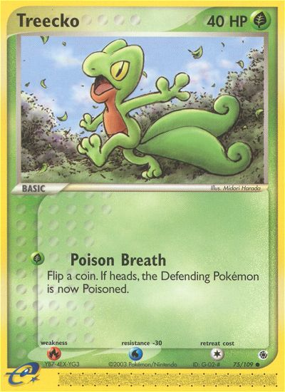 Treecko (75/109) [EX: Ruby & Sapphire] | Exor Games Dartmouth