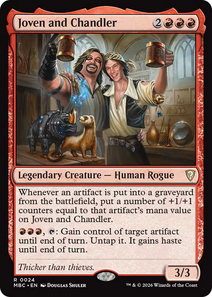 Joven and Chandler [Mystery Booster: Commander Edition] | Exor Games Dartmouth