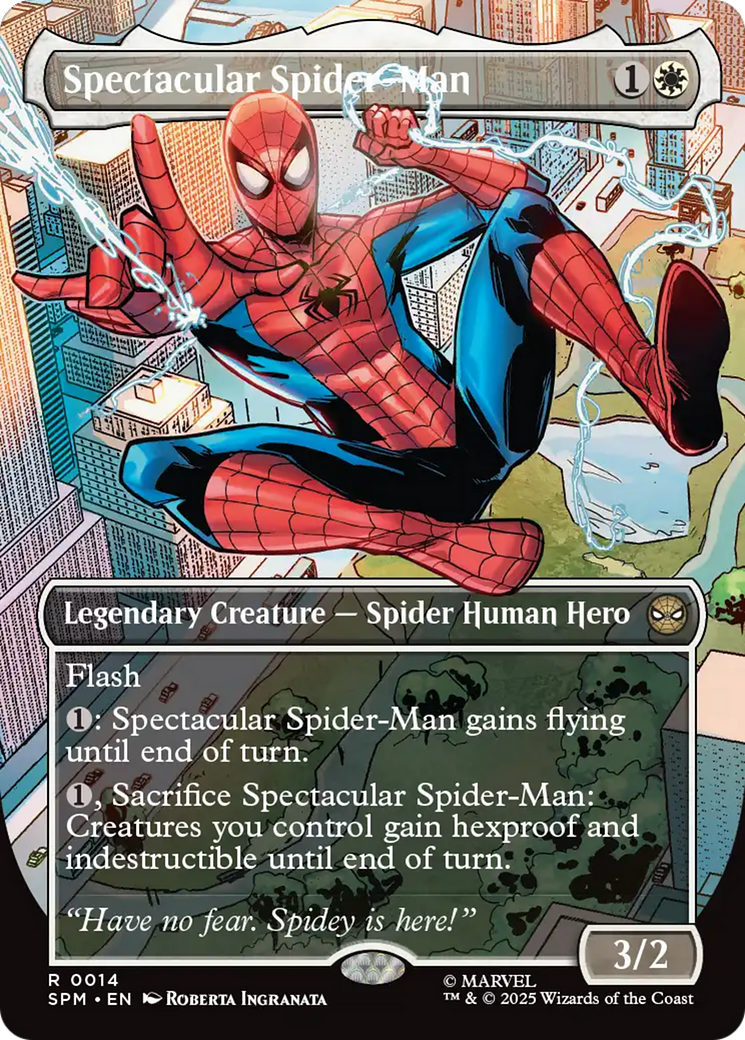 Spectacular Spider-Man (Borderless) [Marvel's Spider-Man] | Exor Games Dartmouth