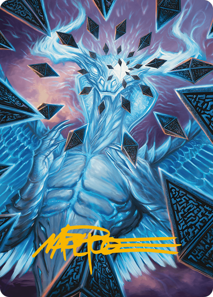 Ugin's Binding Art Card (Gold-Stamped Signature) [Modern Horizons 3 Art Series] | Exor Games Dartmouth