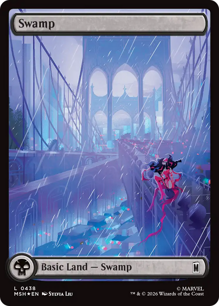 Swamp (0438) (Surge Foil) [Marvel Super Heroes] | Exor Games Dartmouth