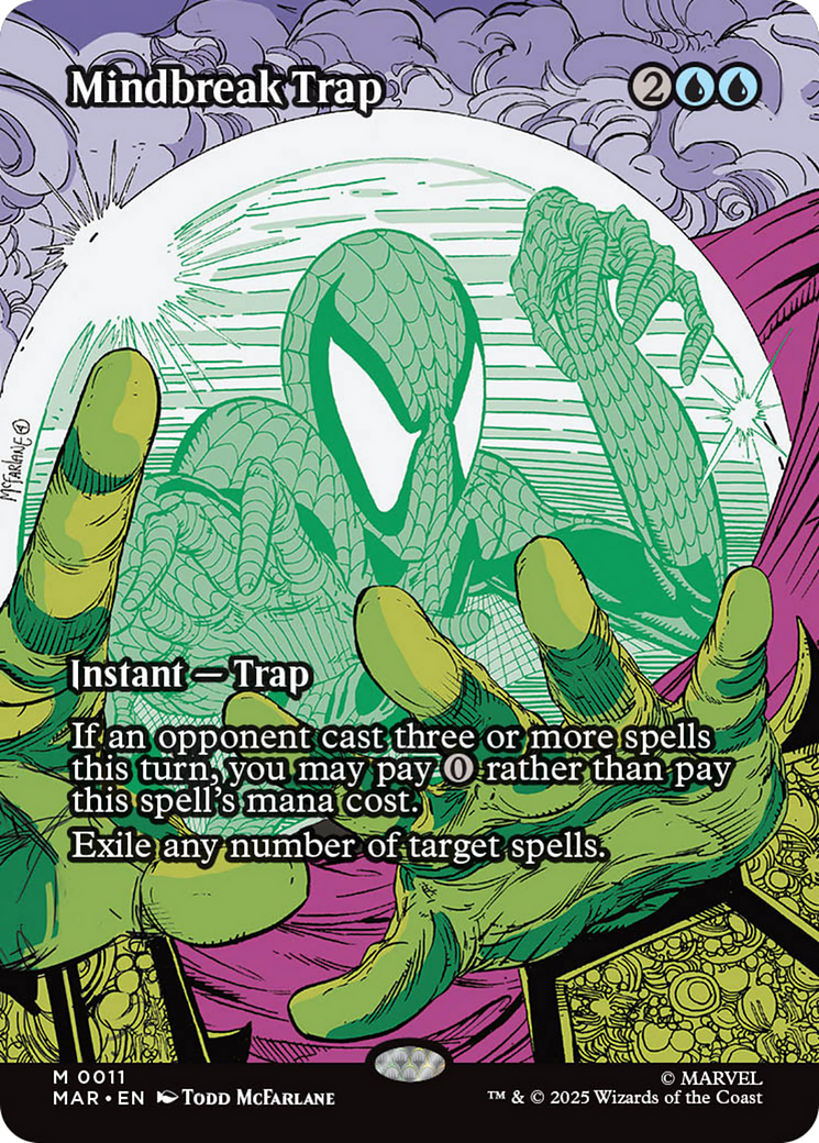 Mindbreak Trap (Borderless) [Marvel Universe: Eternal-Legal] | Exor Games Dartmouth