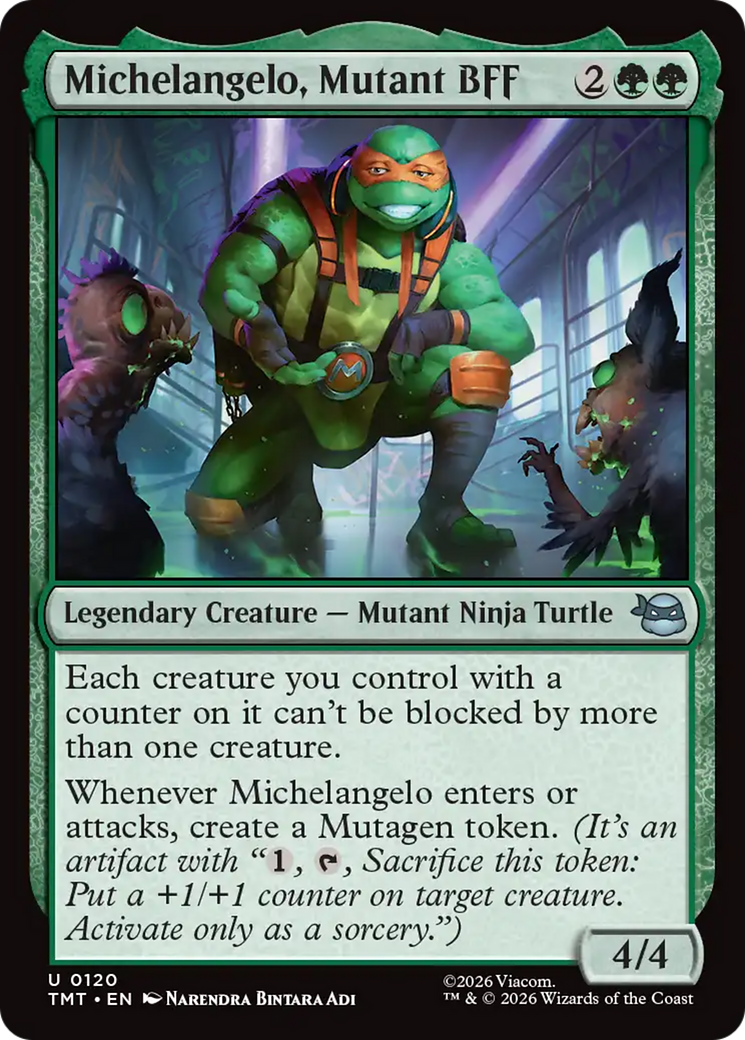 Michelangelo, Mutant BFF [Teenage Mutant Ninja Turtles] | Exor Games Dartmouth