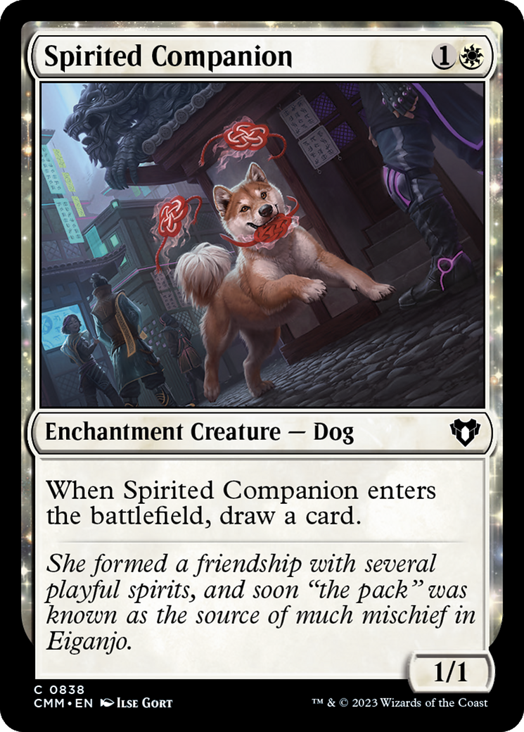 Spirited Companion [Commander Masters] | Exor Games Dartmouth