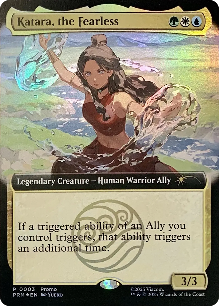 Katara, the Fearless (Extended Art) [Media Promos] | Exor Games Dartmouth
